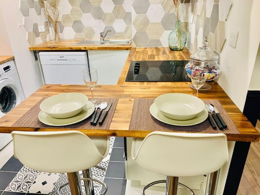 Appartement T2 Ideal Pour Familles Ou Sejour D Affaire Argenteuil Esterno foto